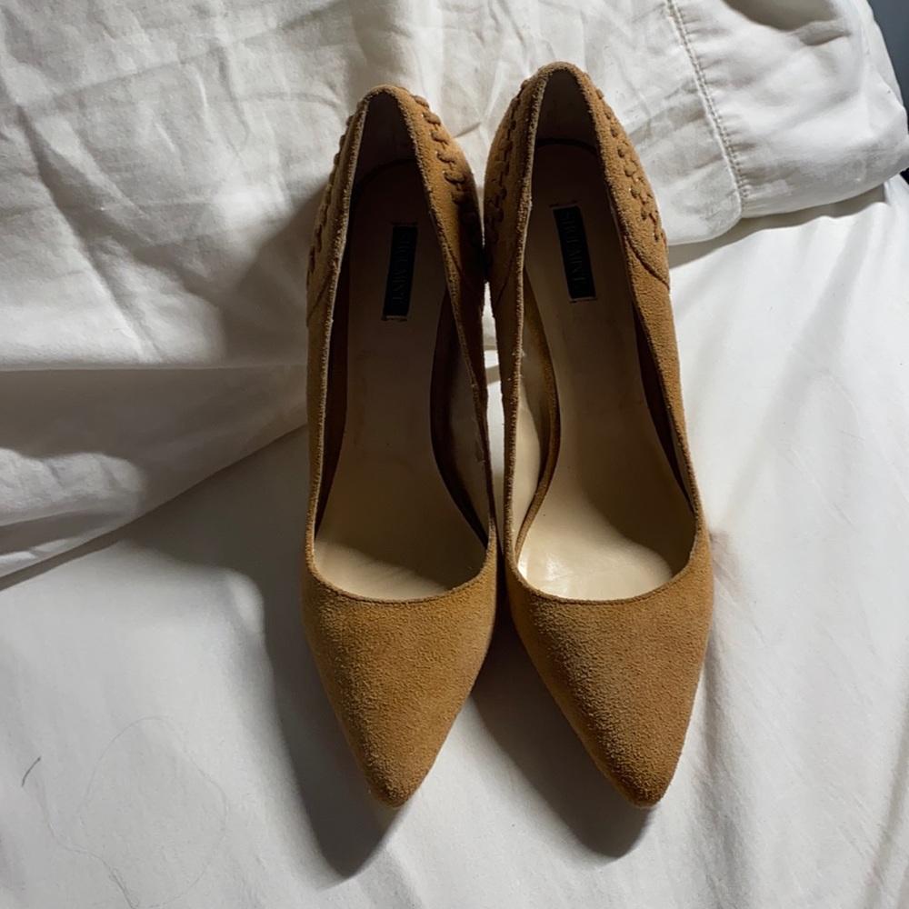 Lulu Suade laces stilettos